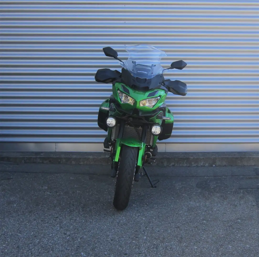 Kawasaki Versys 650 junge Gebrauchte -- Grand Tourer! -- Verde - 2