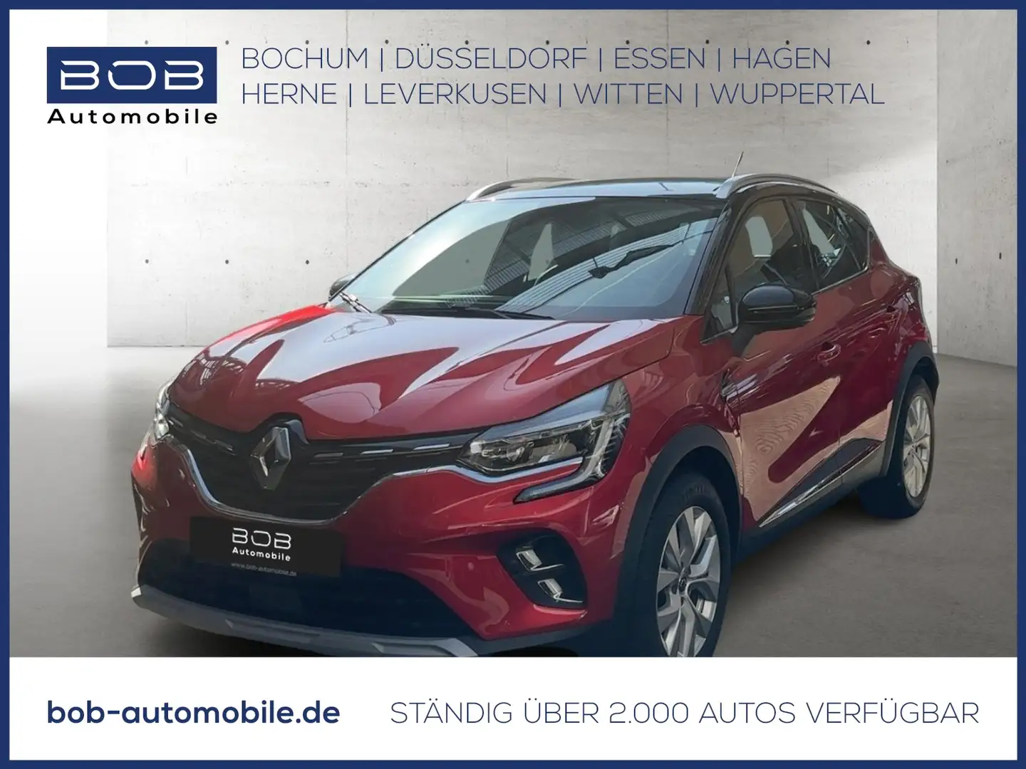 Renault Captur TCe 130 EDC Intens Klima+AppleCarPlay+LED+Kamera Rot - 1