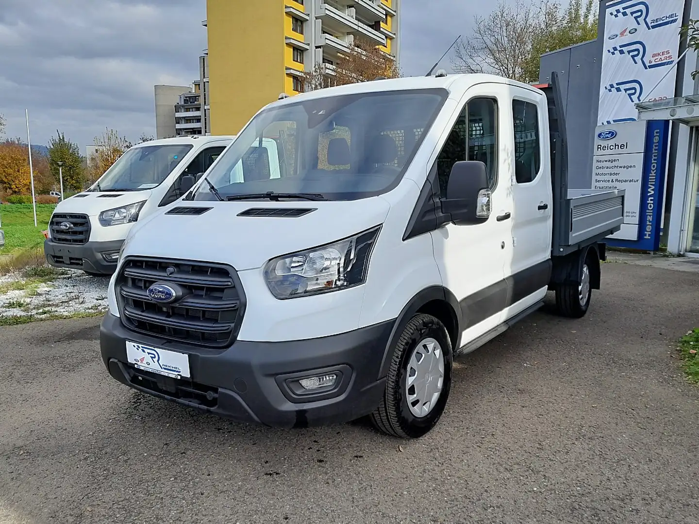 Ford Transit Transit Fahrgestell DoKa 2,0 EcoBlue L2H1 350 T... Weiß - 2