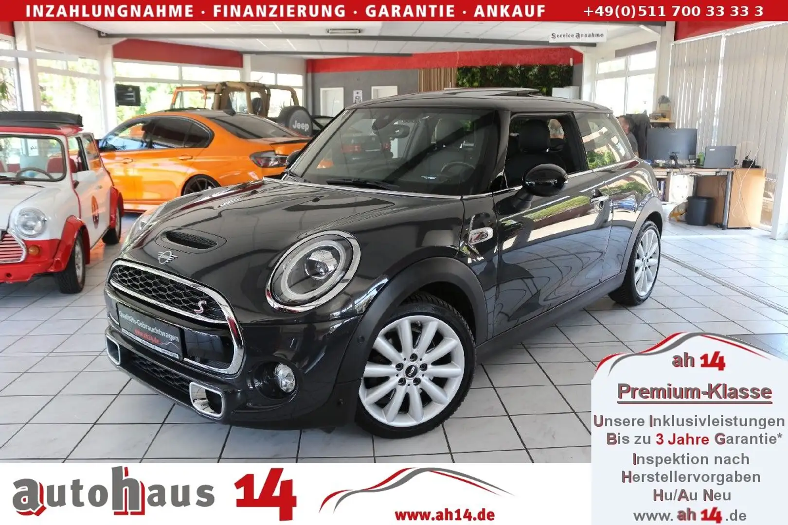 MINI Cooper S - Automatik-LED-Navi-Pano-Leder-HUD-ACP Grau - 1