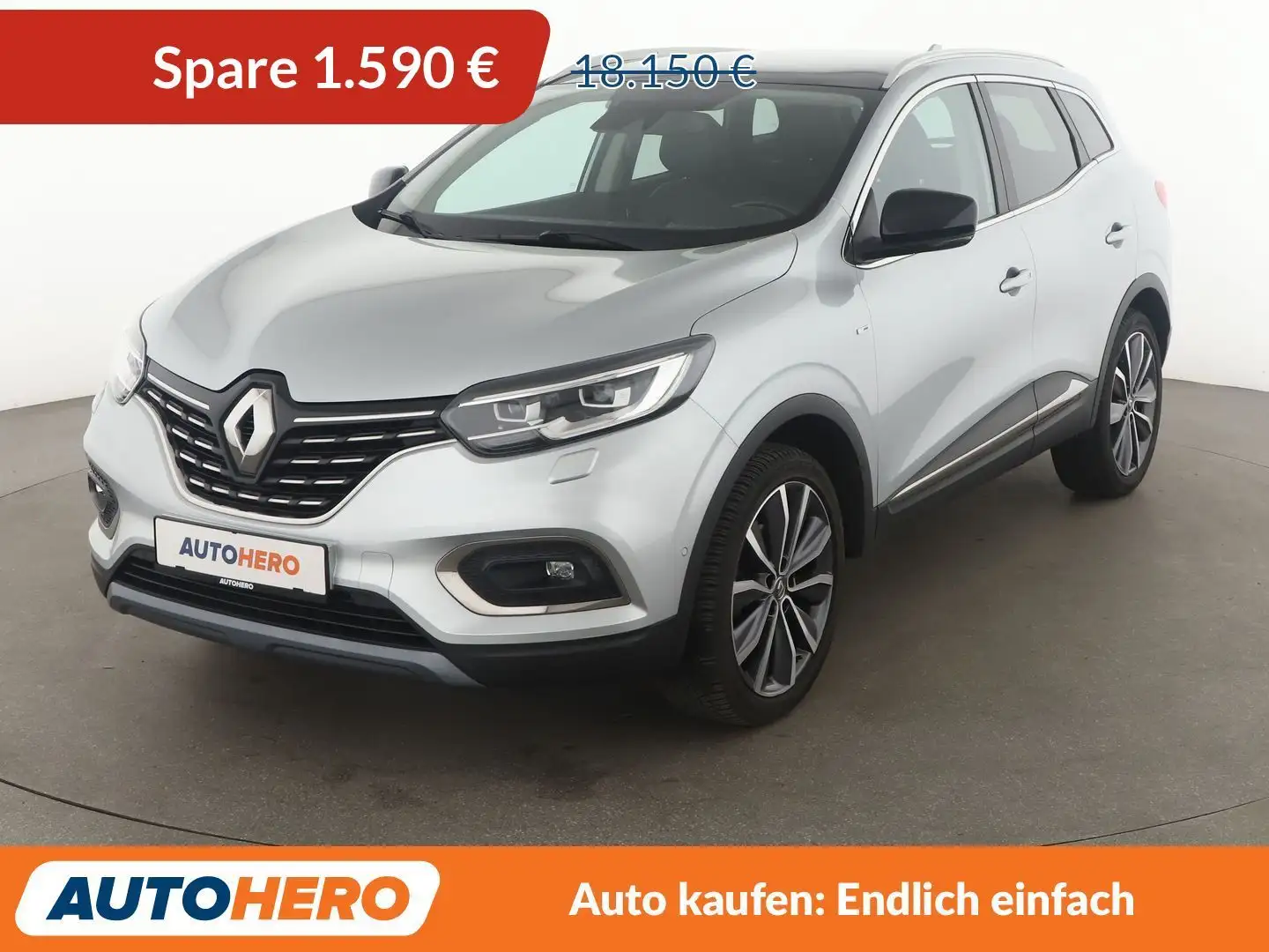 Renault Kadjar 1.3 TCe Bose Edition Aut.*NAVI*TEMPO*PDC*SHZ* Grau - 1