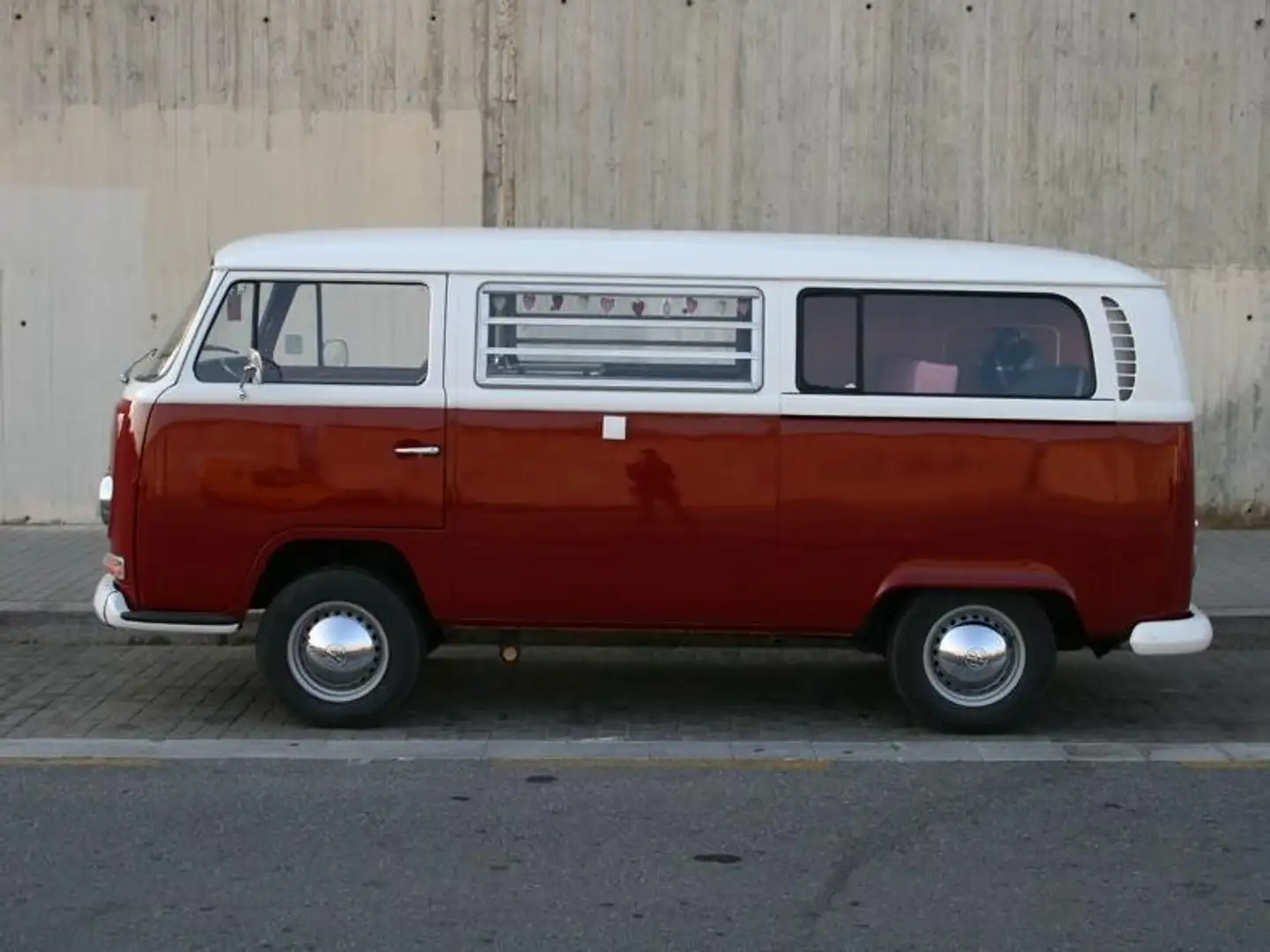 Volkswagen T2 Westfalia Campingcar Czerwony - 2