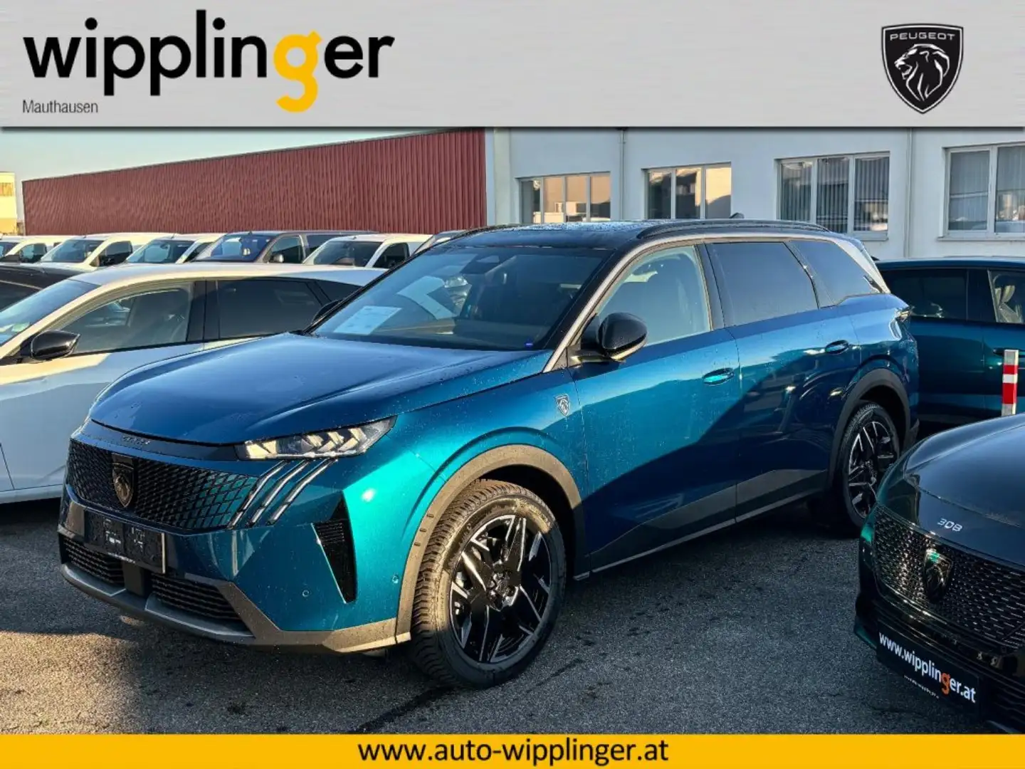 Peugeot 5008 GT Hybrid 145PS LP € 56.086,- Blau - 1