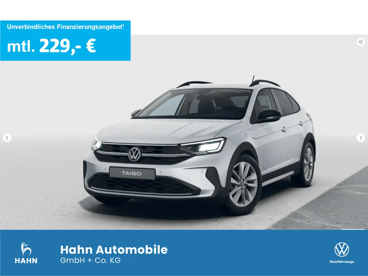 Volkswagen Taigo GOAL 1,0 l TSI OPF 116 PS DSG Ganzjahresre Plateado - 1