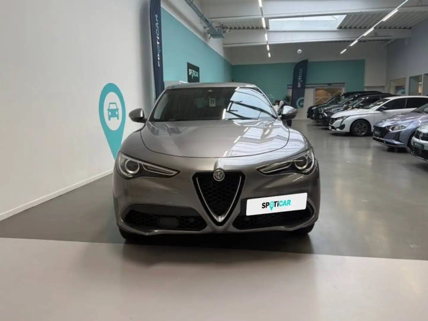 Alfa Romeo Stelvio 1 2.0 200 AWD Super Grijs - 2