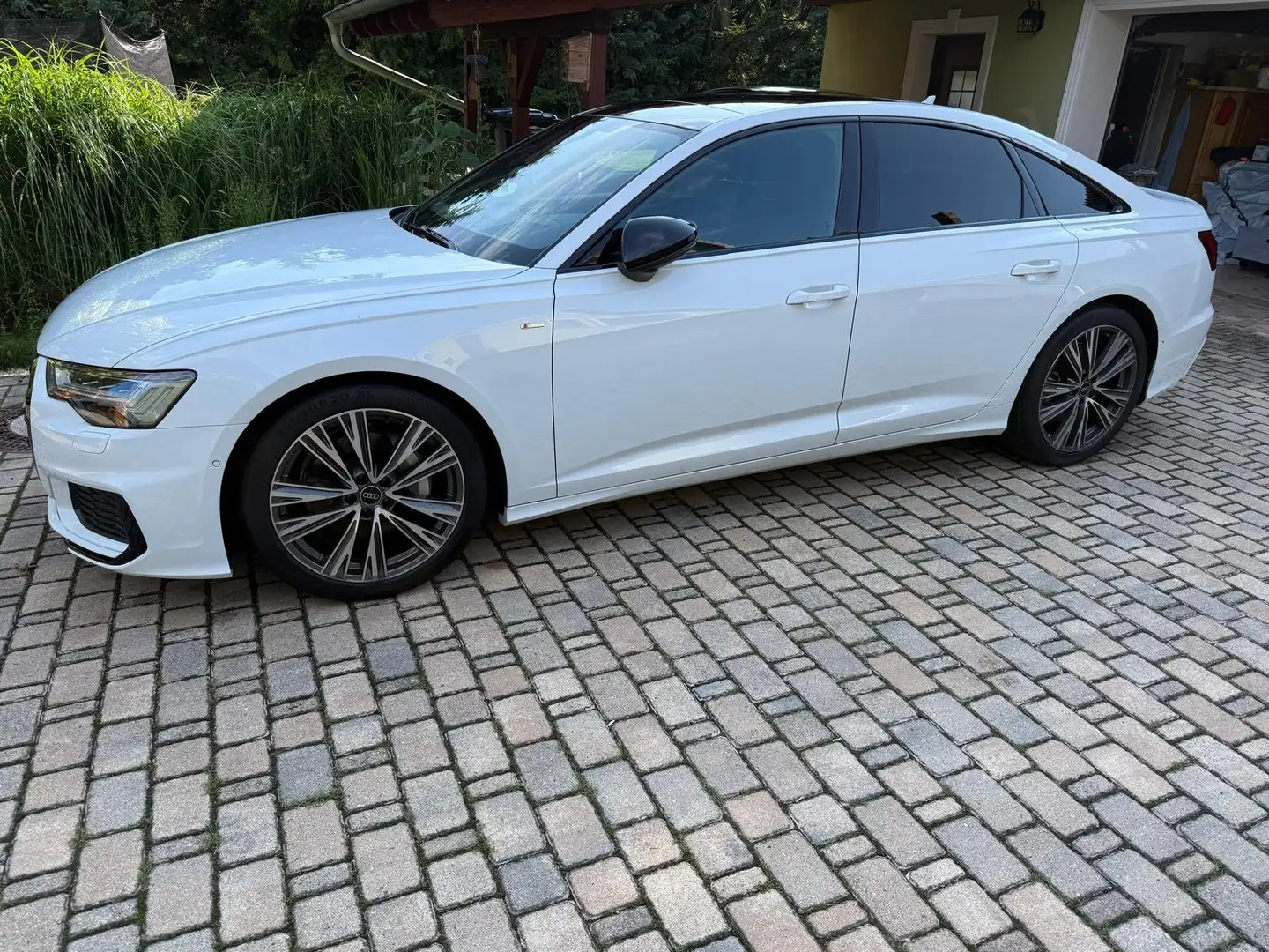 Audi A6 A6 45 TFSI S tronic line Weiß - 2