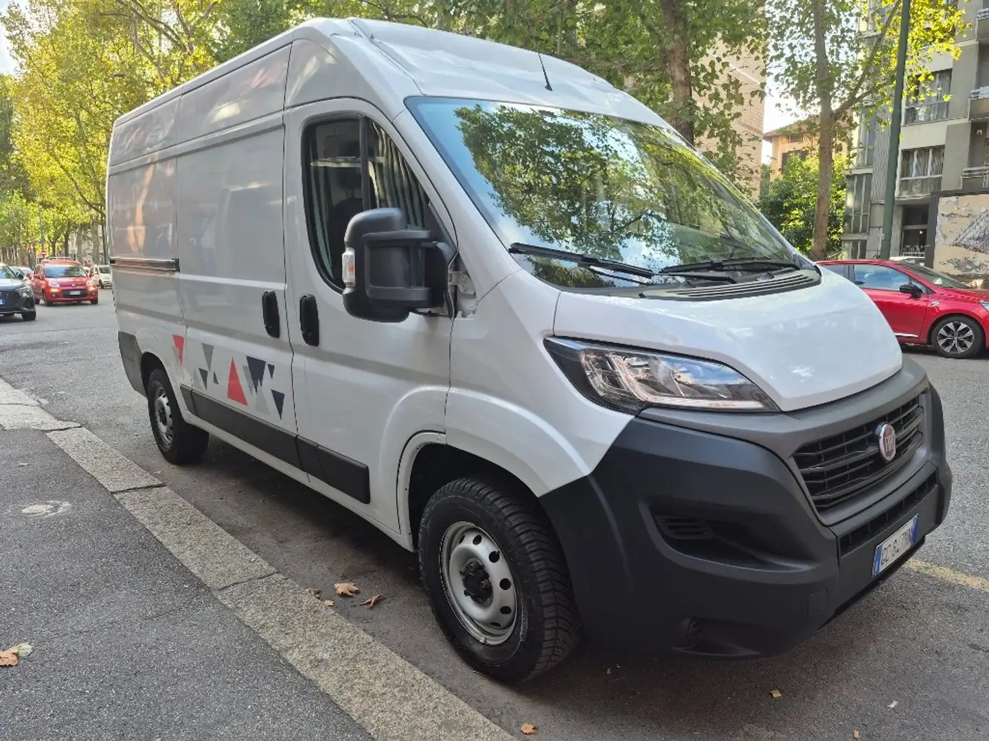 Fiat Ducato 2.3 M-jet 120cv 33Q,li, TETTO ALTO, IVA ESCLUSA!!! Weiß - 1