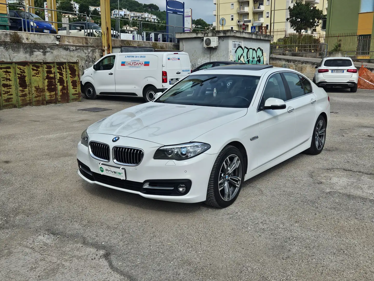 BMW 525 525d xdrive Luxury auto E6 Bianco - 1