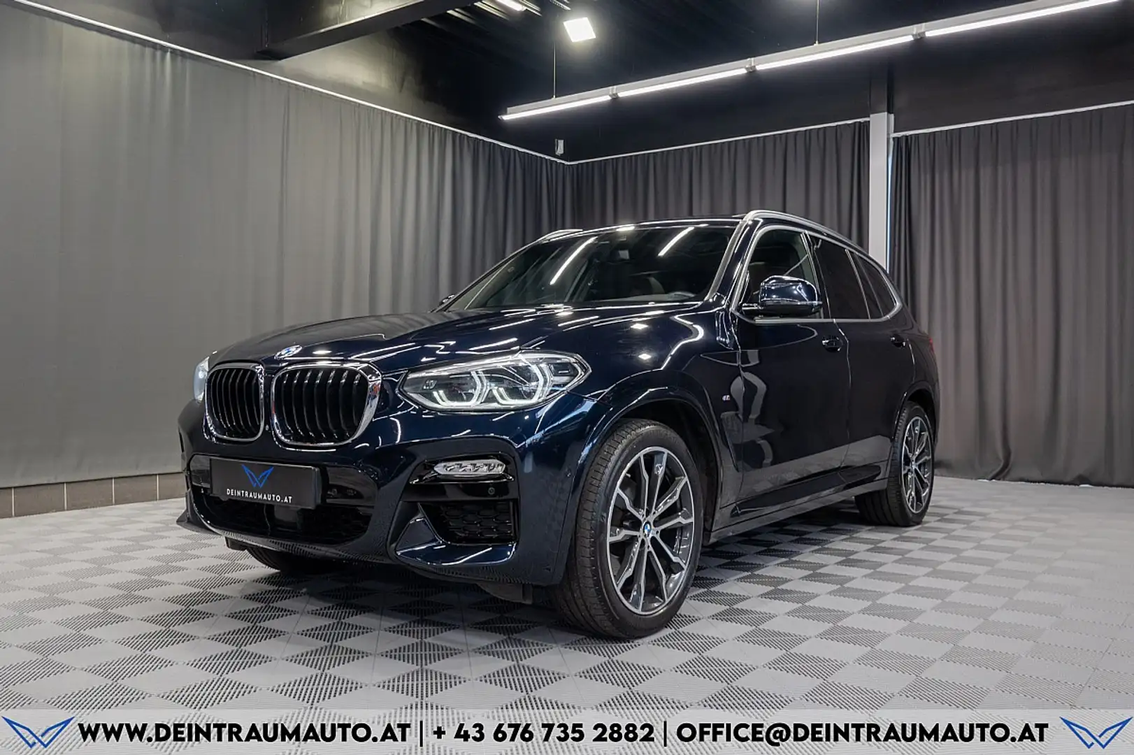 BMW X3 xDrive 20d M Sport Aut.*H&K*M-SPORT*HEAD-UP*AHK* Schwarz - 2