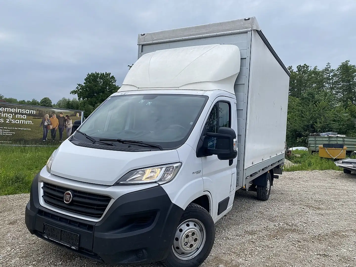 Fiat Ducato 35 Maxi L3 150 Ladebordwand, neuer Motor Blanc - 1