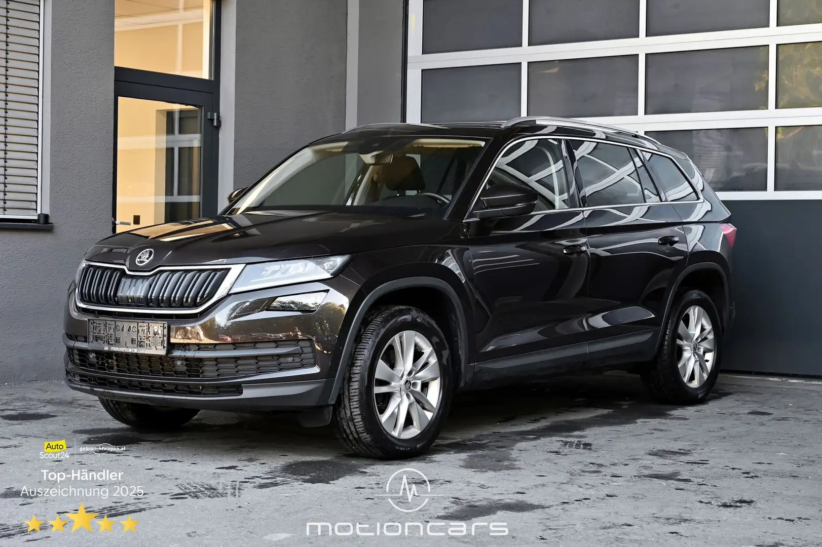 Skoda Kodiaq 2.0 TDI Style 4x4 Pickerl NEU Braun - 1