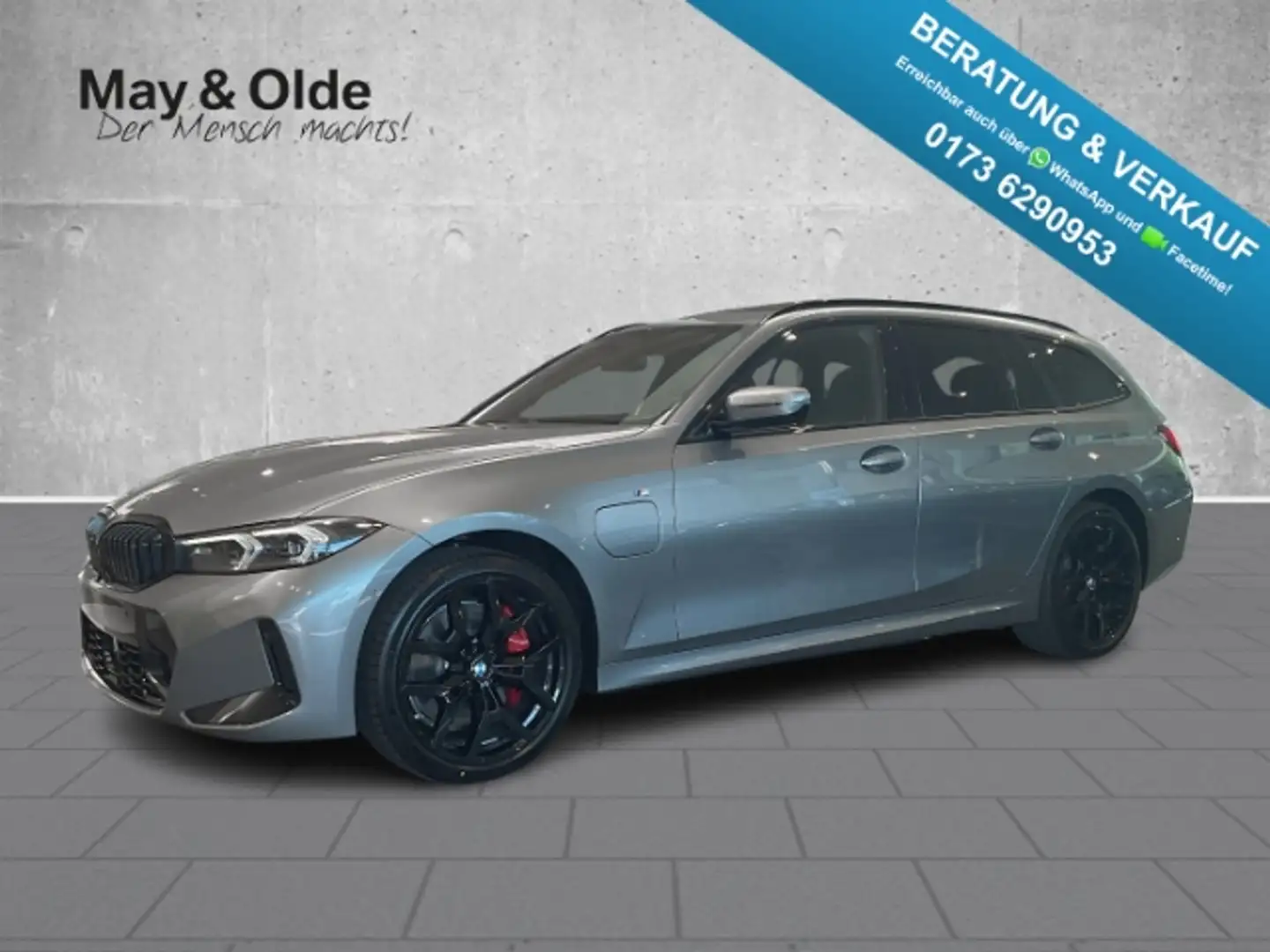 BMW 330 e xDrive Touring Sportpaket HUD AHK-klappbar Panod Grau - 1