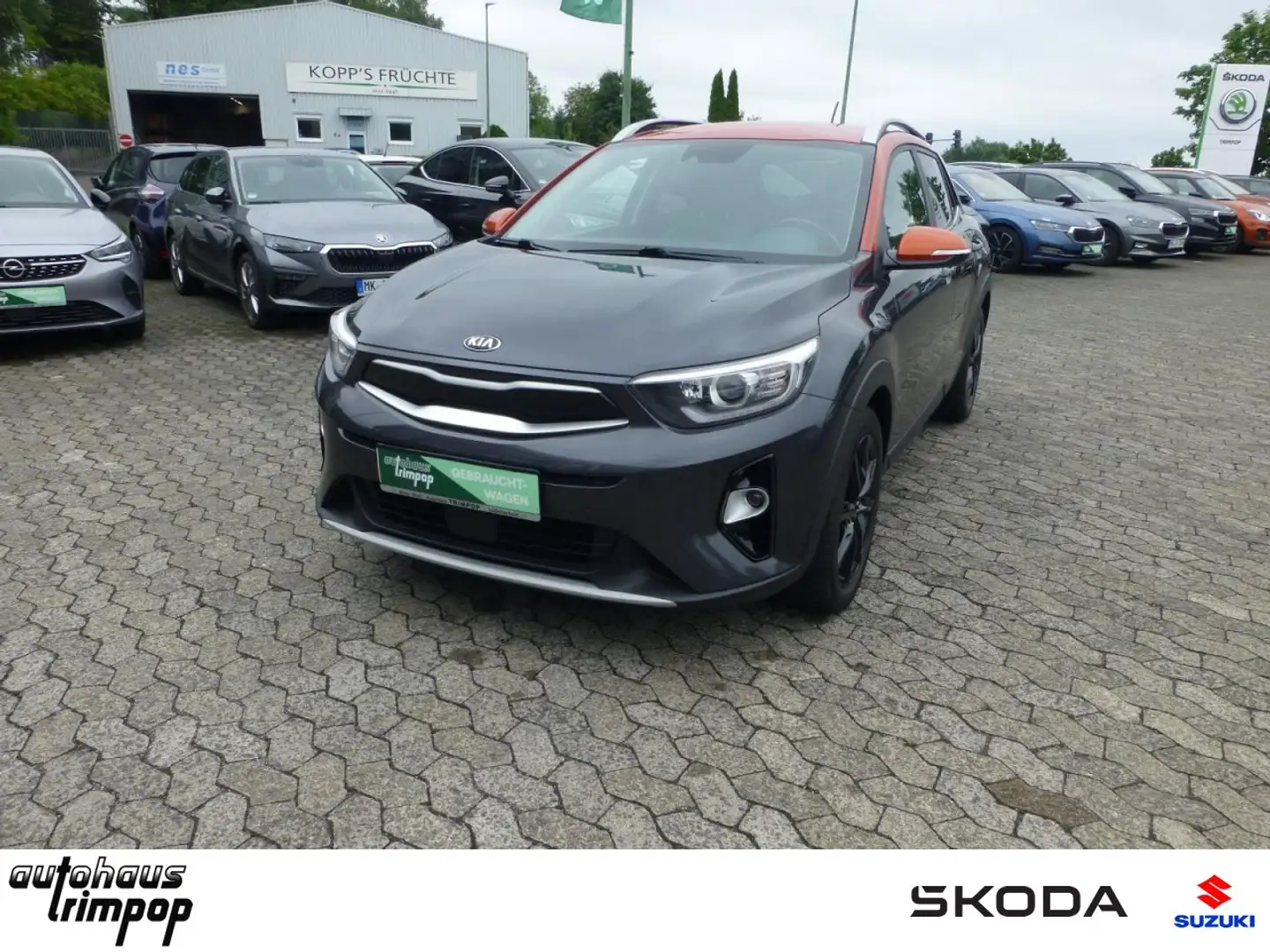 Kia Stonic 1.4 Spirit KLIMA AHK STANDHEIZUNG Klima Navi Gri - 1