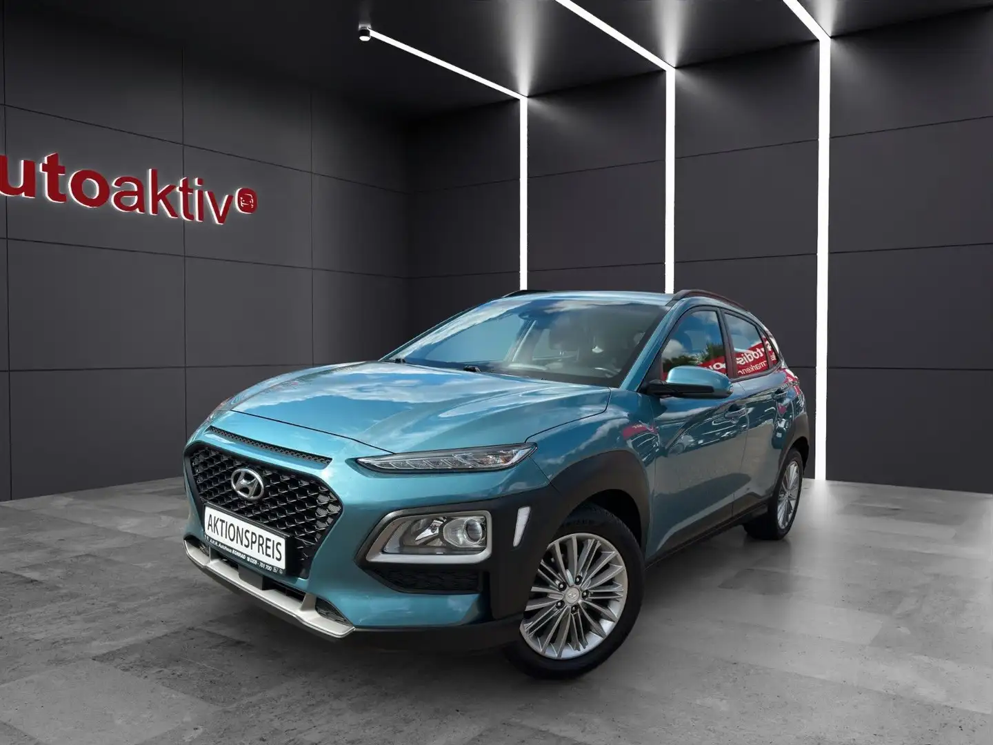 Hyundai KONA Trend 2WD SUV/LED/Kamera/L+S hzg/Spurhaltea Bleu - 2
