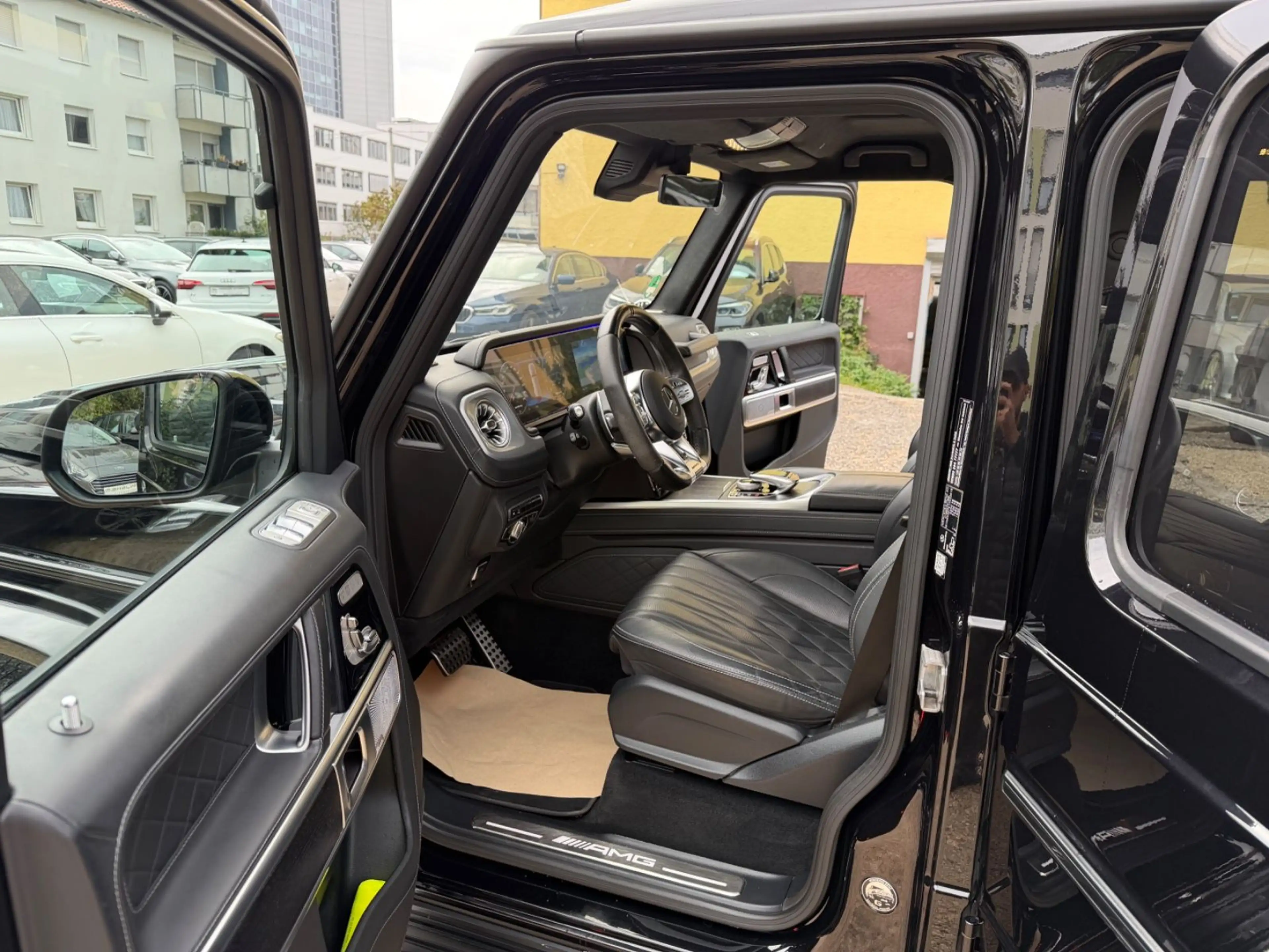 Mercedes-Benz G 63 AMG Night Designo STHZ 360° Burmester SD — photo 10