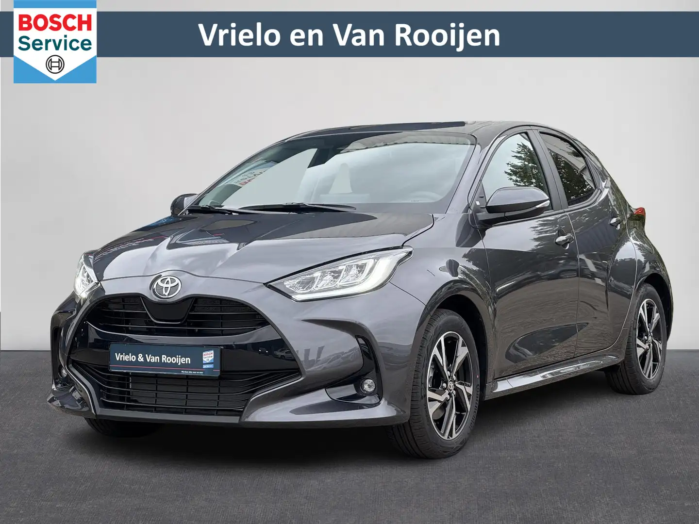 Toyota Yaris 1.5 Hybrid 115 Dynamic | NIEUW ! | LED | Navi-by-a Grijs - 1