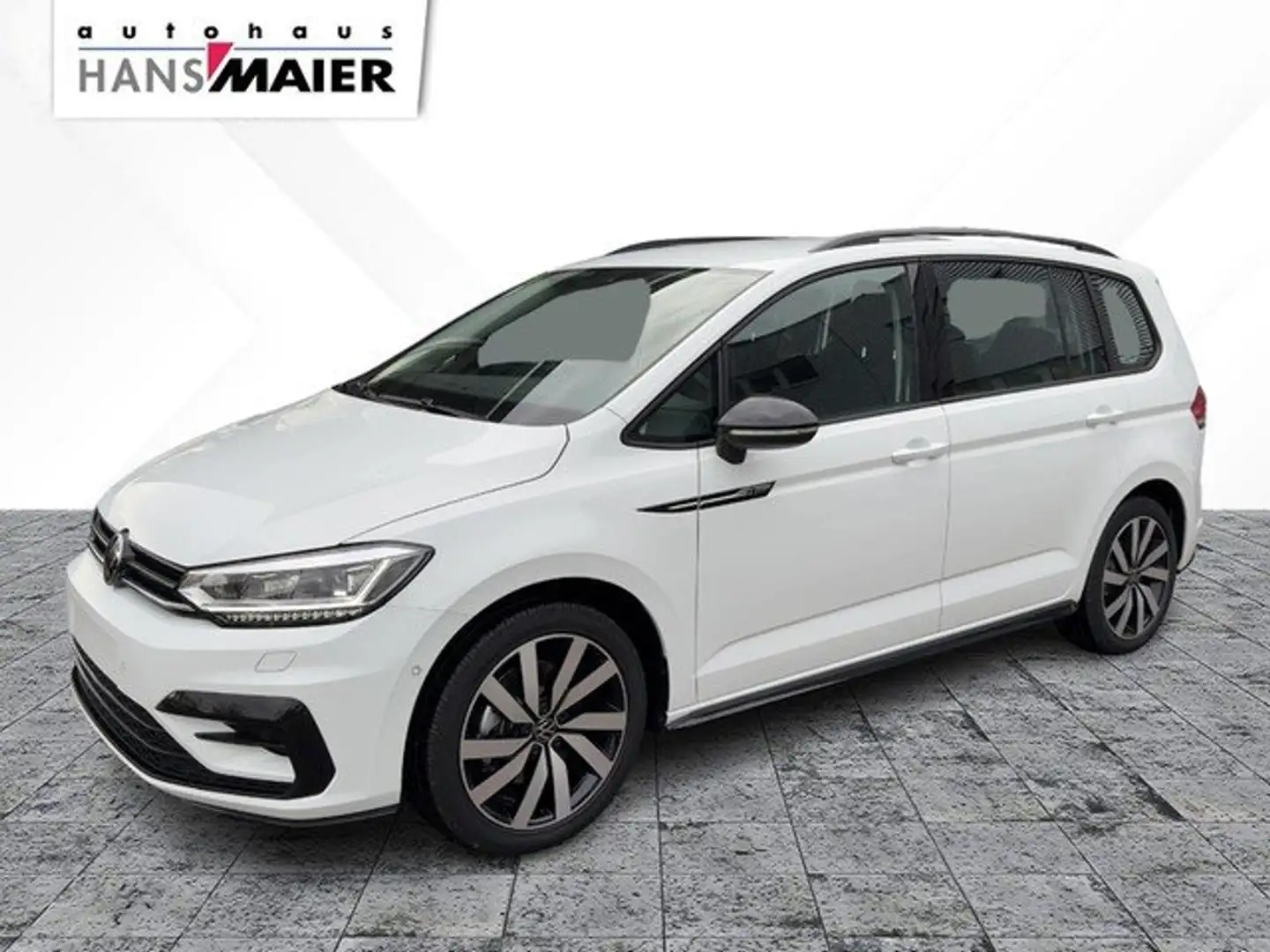Volkswagen Touran Highline TSI DSG AHK R-Line 7Sitzer Rear Weiß - 2