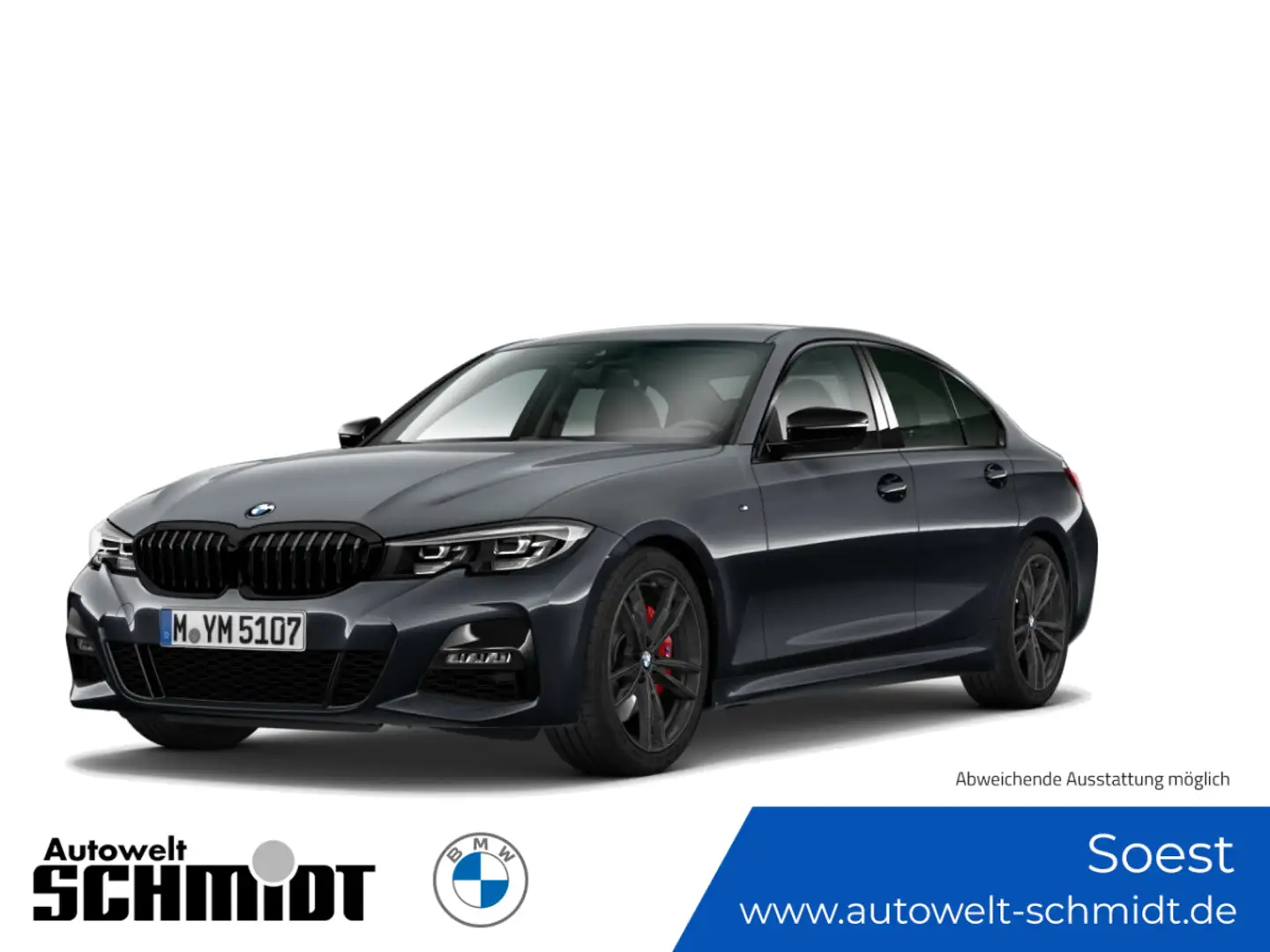 BMW 320 i M Sport + 2Jahre-BPS.-GARANTIE Gris - 1
