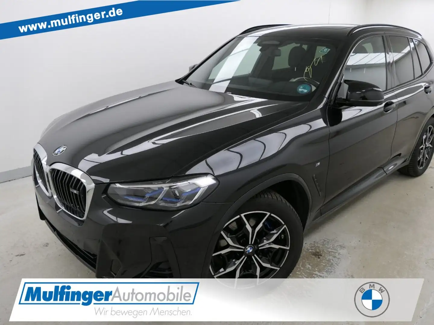 BMW X3 M 40d Standh.SuView.PanoDach HUD ACC Laser AHK Schwarz - 1