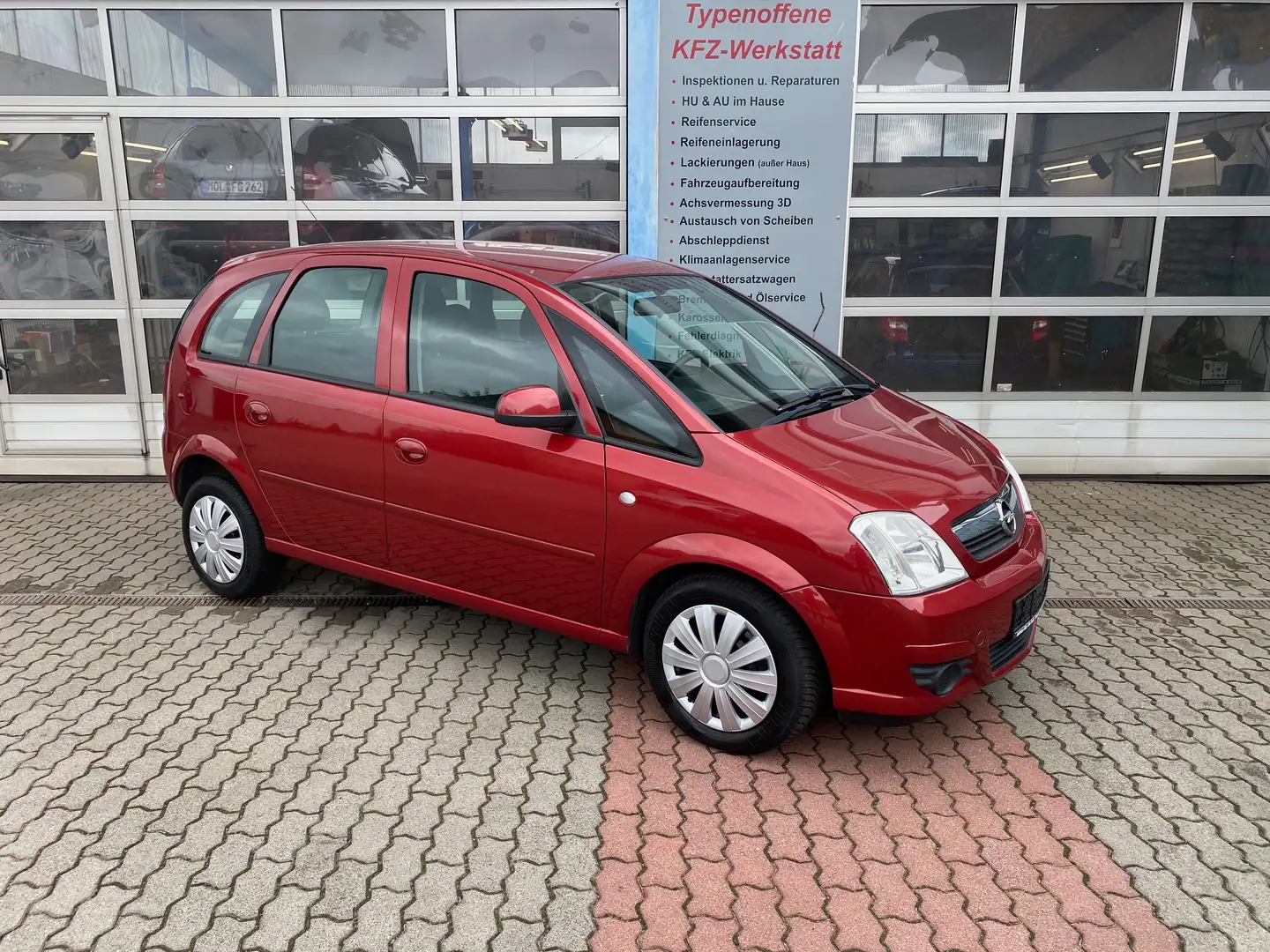 Opel Meriva 1.4, Scheckheftgepflegt, HU/AU neu Rouge - 1