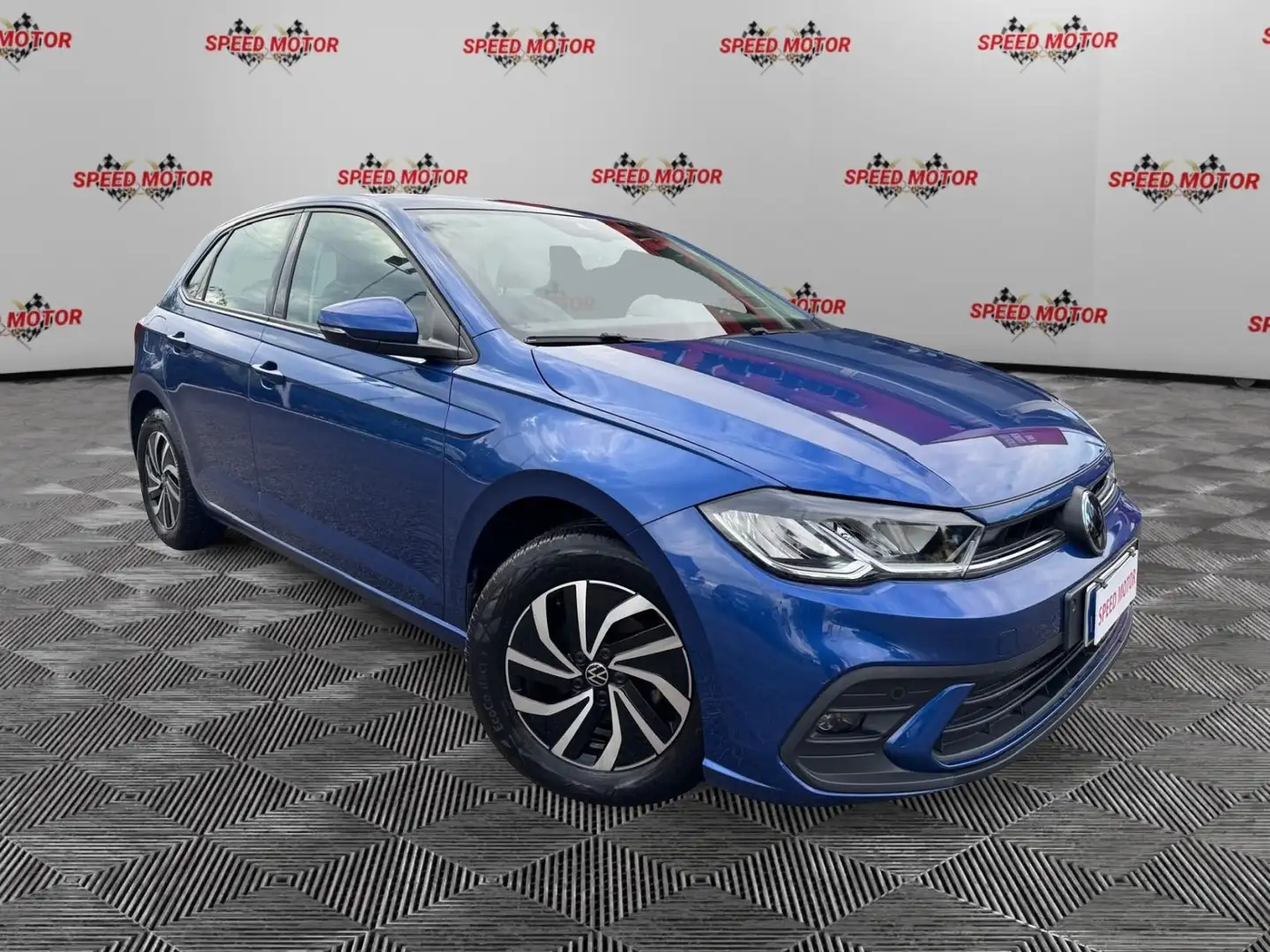 Volkswagen Polo Polo 1.0 TSI Life, AUTOMATICA, VIRTUAL COCKPIT, Blauw - 1