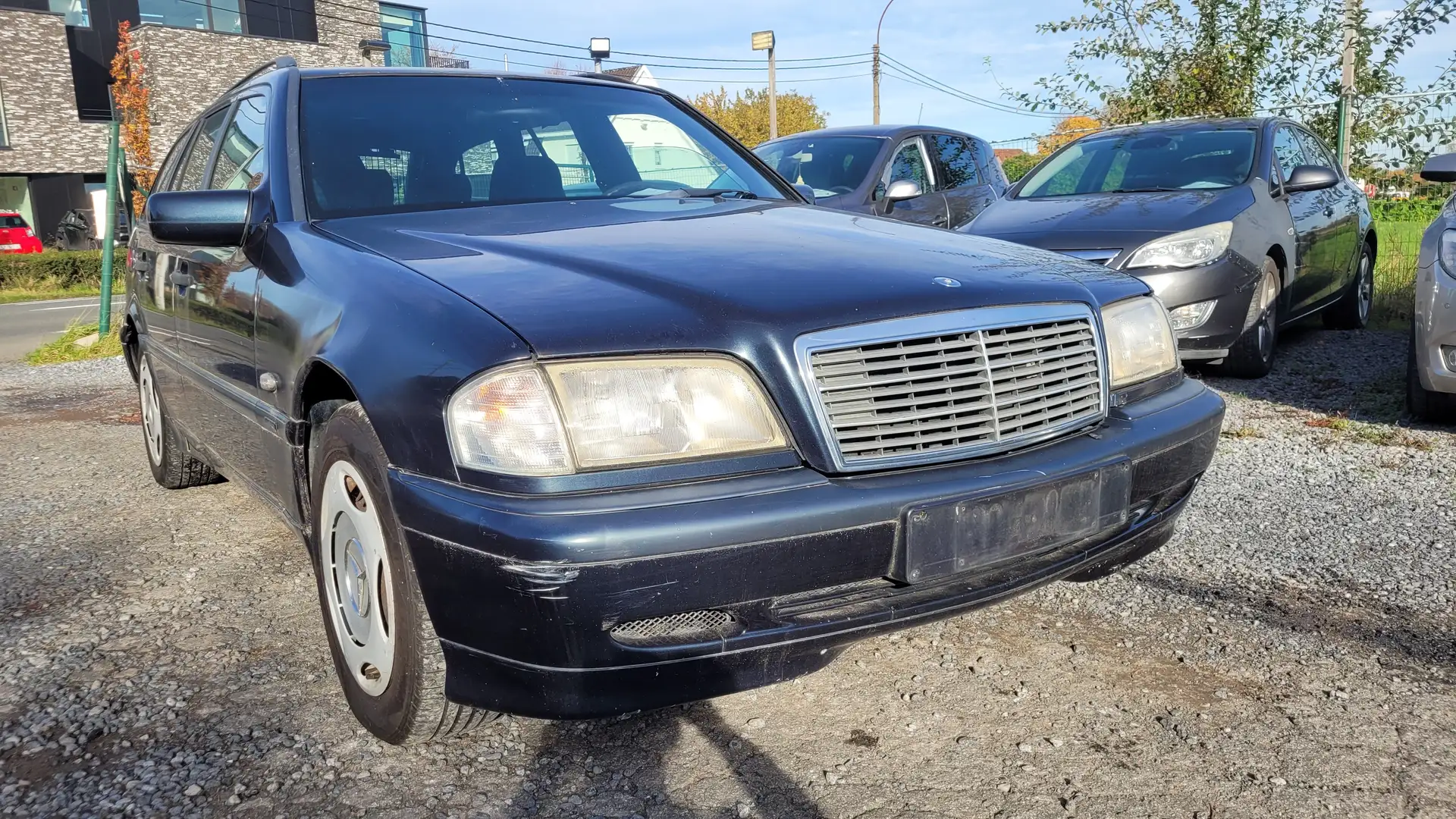 Mercedes-Benz C 180 1800cc benzine AIRCO 1998 Blauw - 1