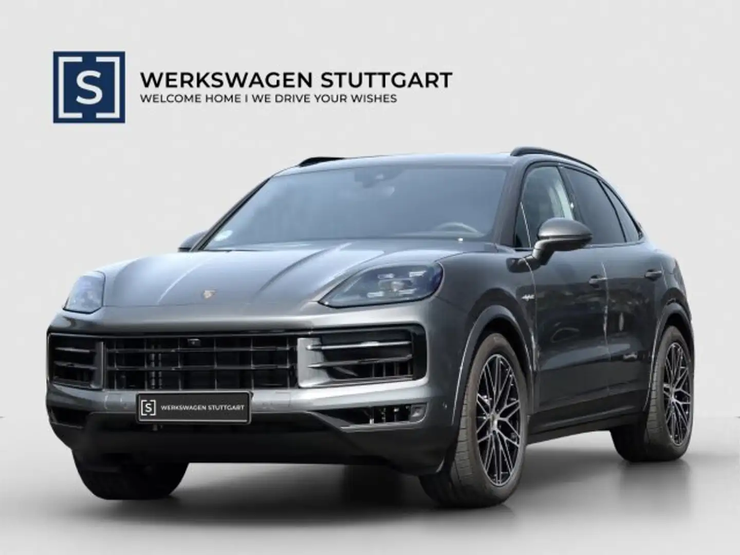 Porsche Cayenne Cayenne E-Hybrid - NEUE MODELL PANORAMA I GANZLEDE Grau - 1