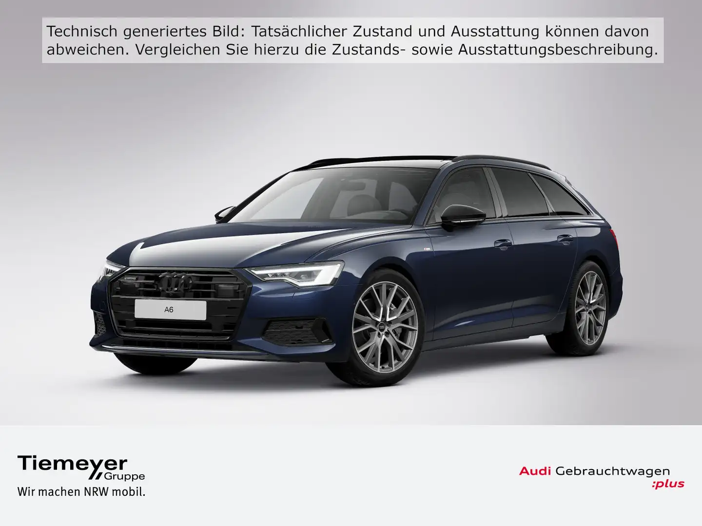 Audi A6 45 TFSI Q S LINE LM20 PANO AHK MATRIX e Blau - 1