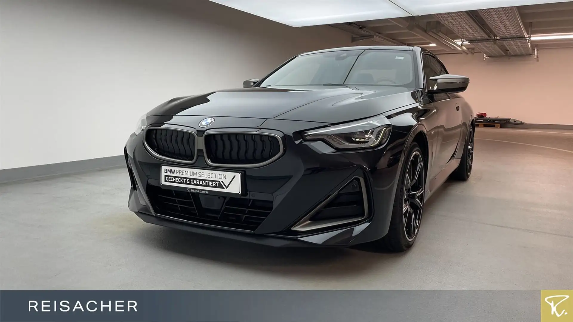 BMW 240 A xDrive Coupé LCProf PA Hifi adaptLED Schwarz - 1
