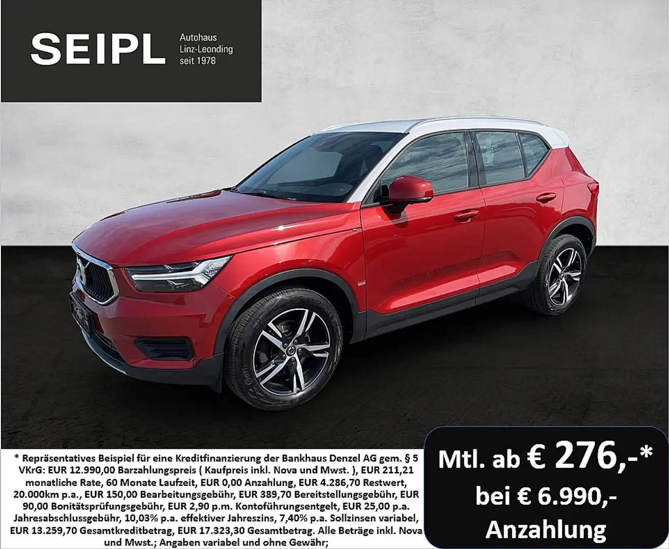 Volvo XC40 D3 Momentum AWD Geartronic*Winterpaket*360° Kam... Rot - 1