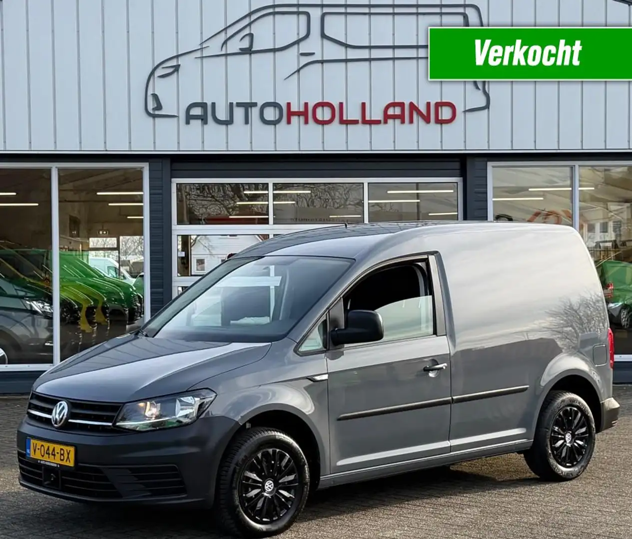 Volkswagen Caddy 2.0 TDI 75KW 102PK EURO 6 AIRCO/ TREKHAAK/ ORIGINE Gris - 1