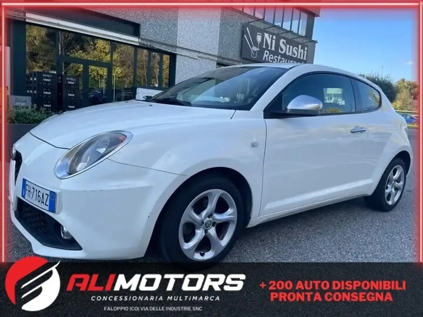Alfa Romeo MiTo MiTo 1.3 JTDm 95 CV*Neopatenat*Cerchi*Euro 6 Blanc - 1
