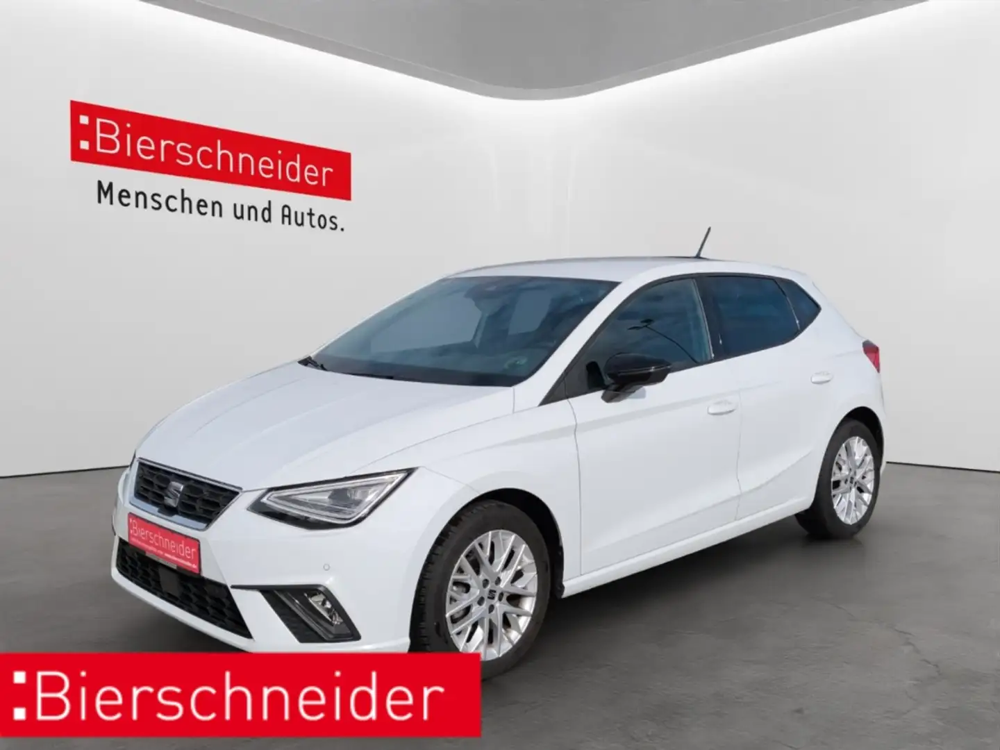 SEAT Ibiza 1.0 TSI DSG FR LED NAVI ACC PDC KAMERA SHZ Weiß - 1