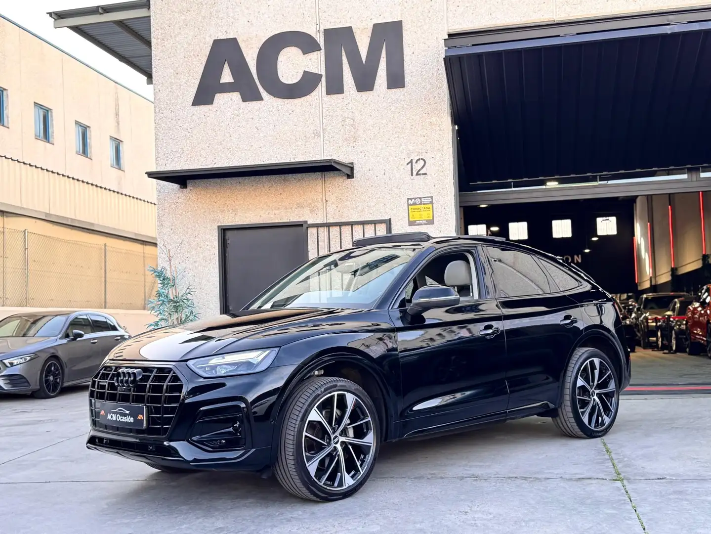 Audi Q5 Sportback 55 TFSIe Black line quattro-ultra S tron Negro - 1