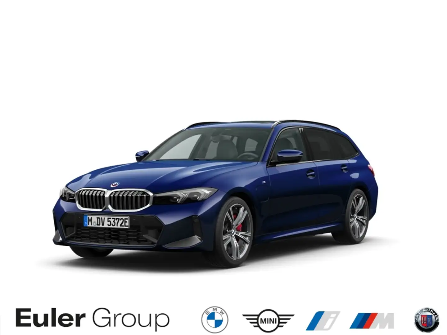 BMW 330 e Touring M-Sport Sportpaket AHK-klappbar AHK El. Blau - 1