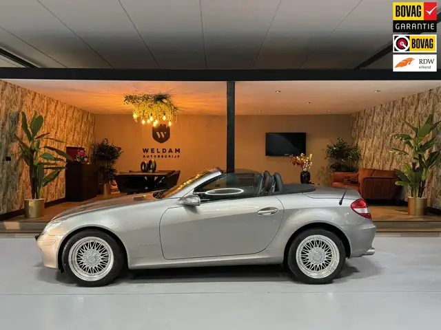 Mercedes-Benz SLK 200 K. Carplay Leder StoelVW Cruise Navi Airco Rijklaa