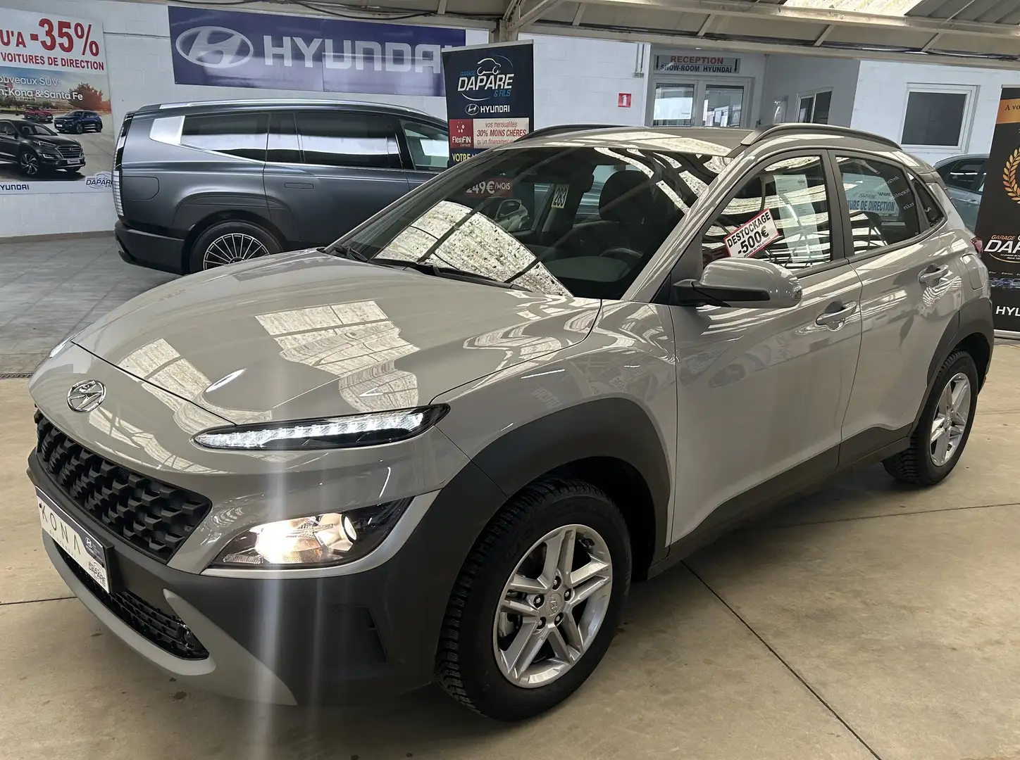 Hyundai KONA TWIST 1.0 T-GDi 120CV - 9.500KM!!! - Garantie 2027 Gris - 1