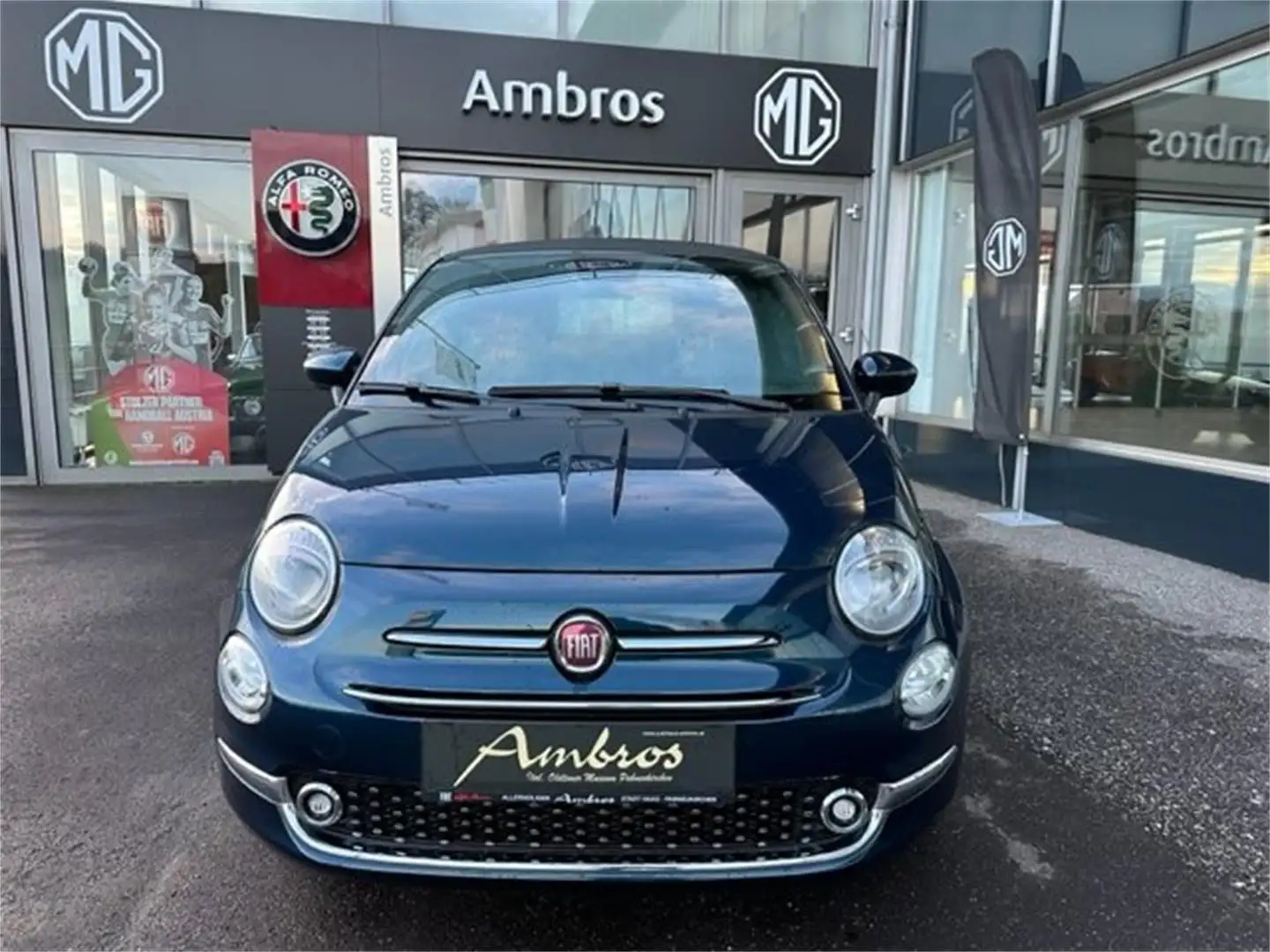 Fiat 500C Fire FlyHybrid 70 Dolcevita Blau - 2