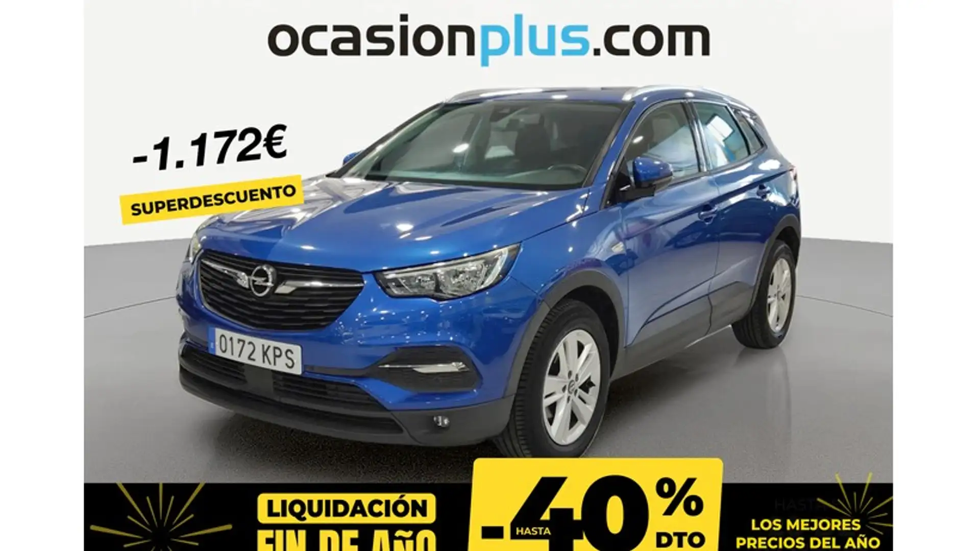 Opel Grandland X 1.2T S&S Selective 130 Bleu - 1