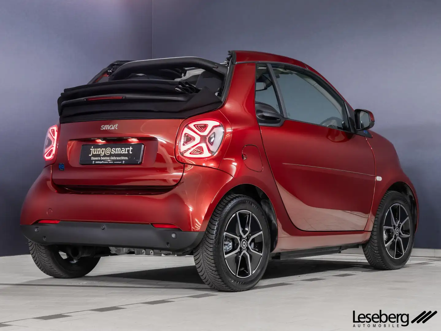 smart forTwo ForTwo Cabriolet EQ Passion LED/22kW/JBL/ Kamera Rojo - 2