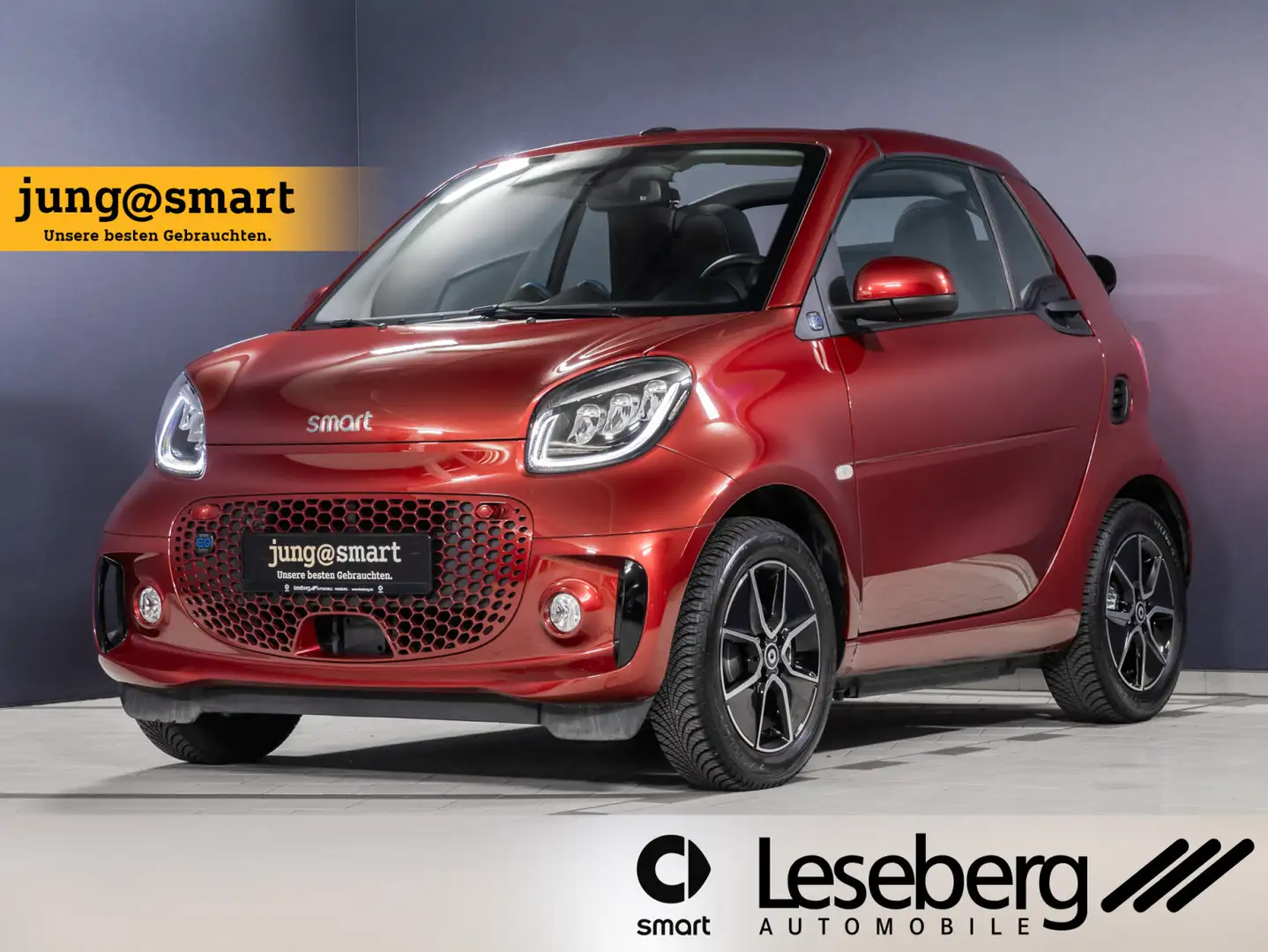 smart forTwo ForTwo Cabriolet EQ Passion LED/22kW/JBL/ Kamera Rojo - 1