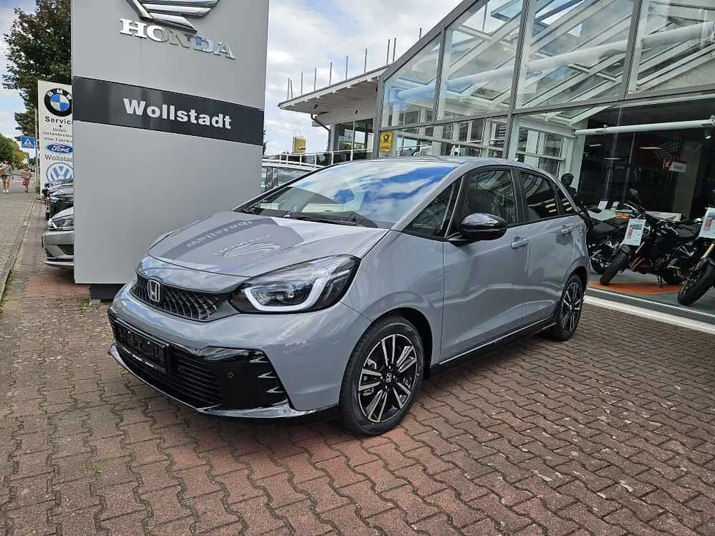 Honda Jazz Hybrid e:HEV 1.5 i-MMD Advance Sport m. NAVI/Kamer Grau - 2