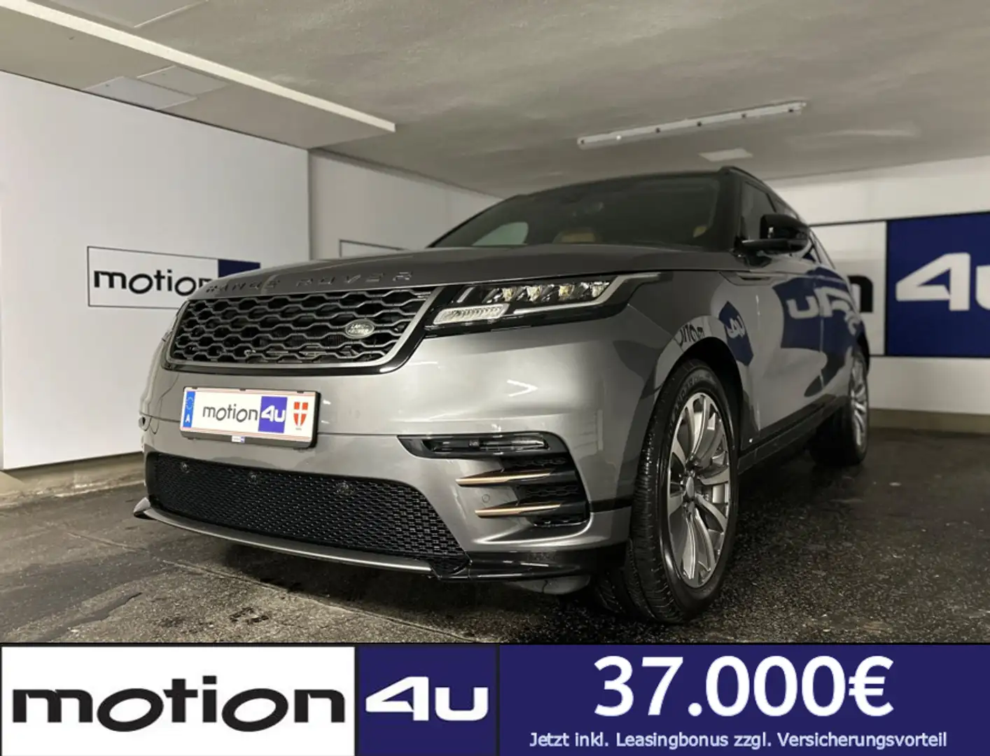 Land Rover Range Rover Velar D240 R-Dynamic EXPORT €33.900,-LUFTFW RFK MASSAGE Grau - 1