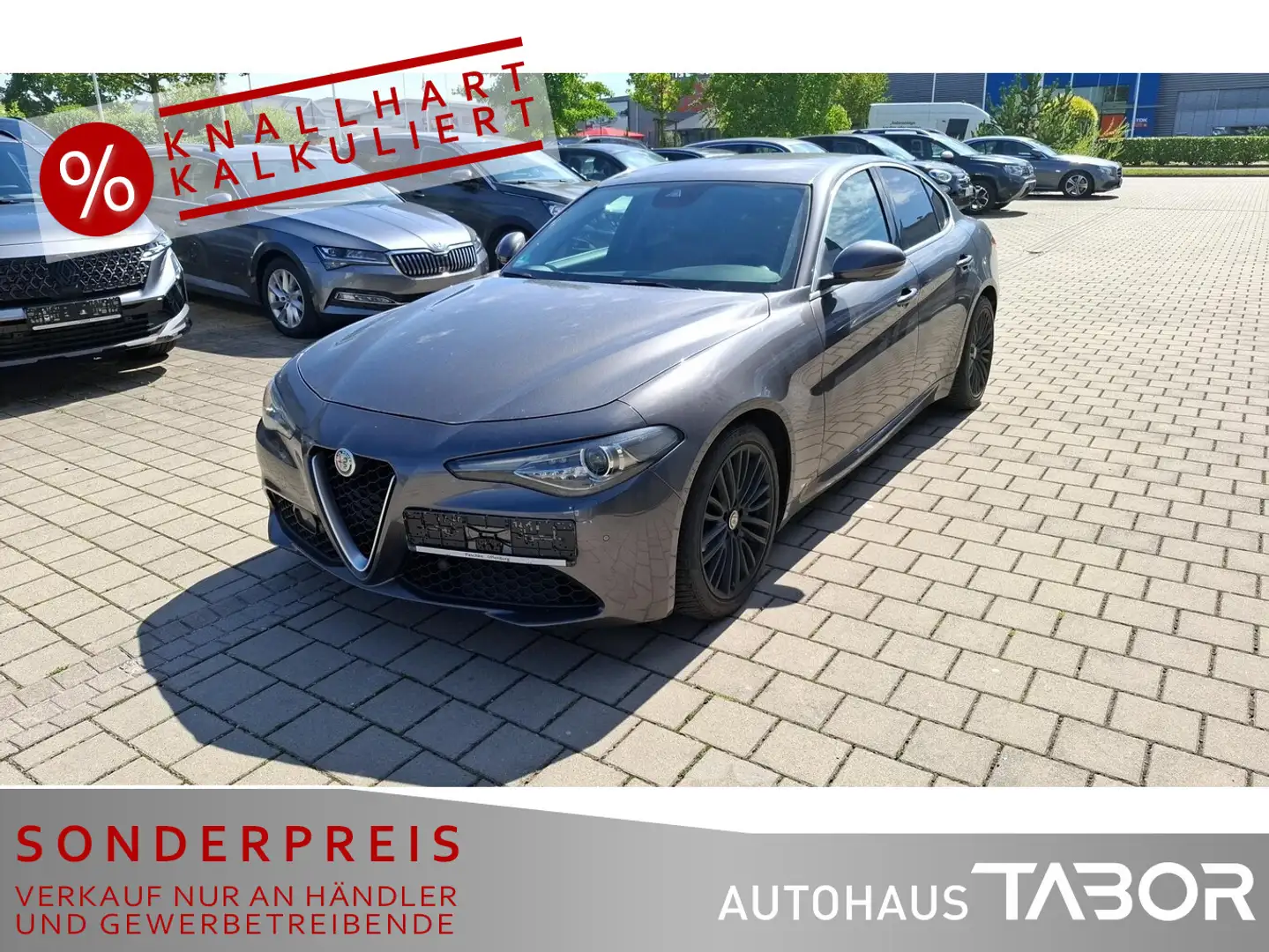 Alfa Romeo Giulia 2.2 JTDM Super Navi Xenon PDC LM Klimaaut Grey - 1