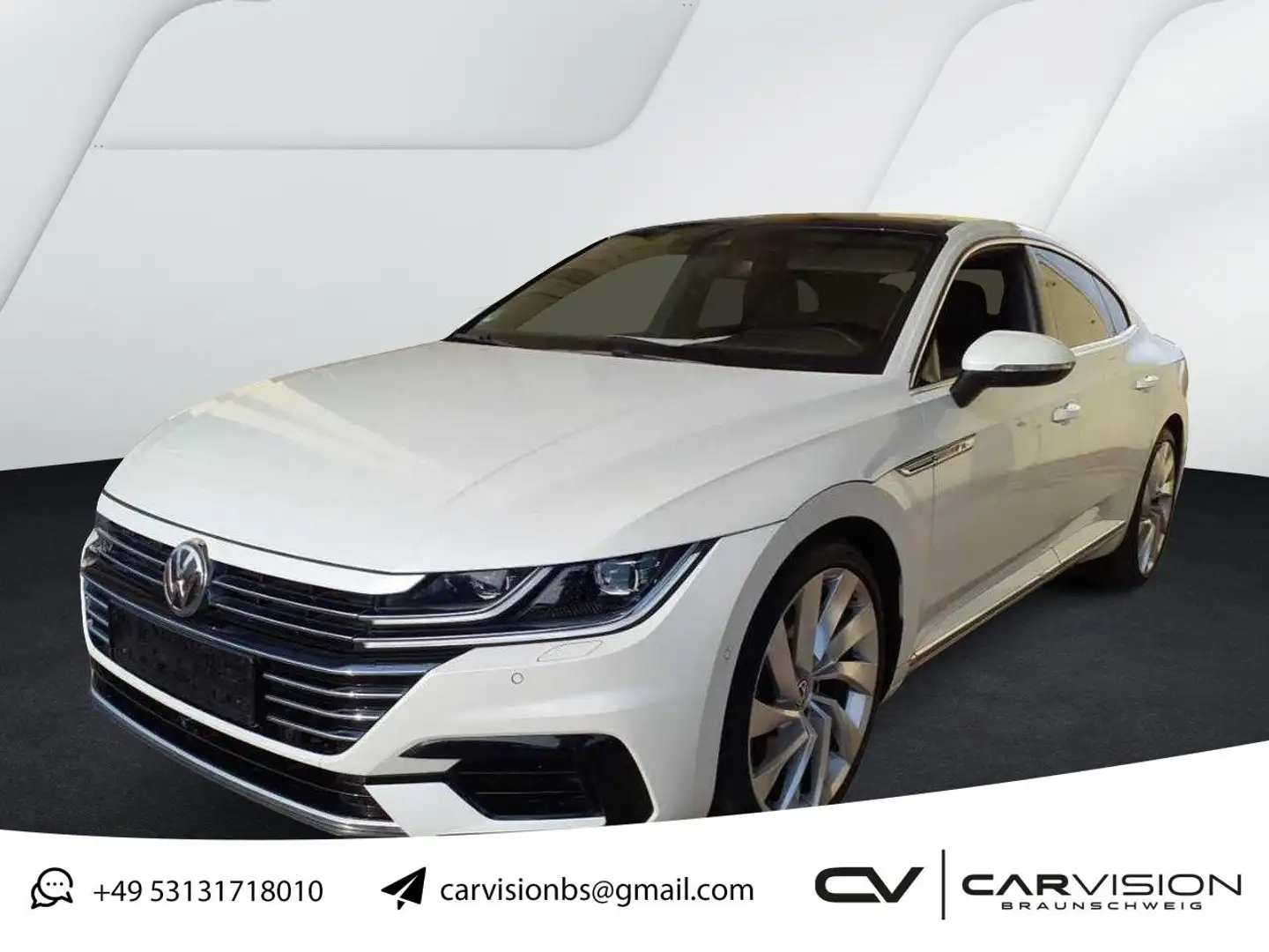 Volkswagen Arteon R-LINE*PANO*STDHZG*DCC*AHK*KESSY*DYNAUDIO Weiß - 1