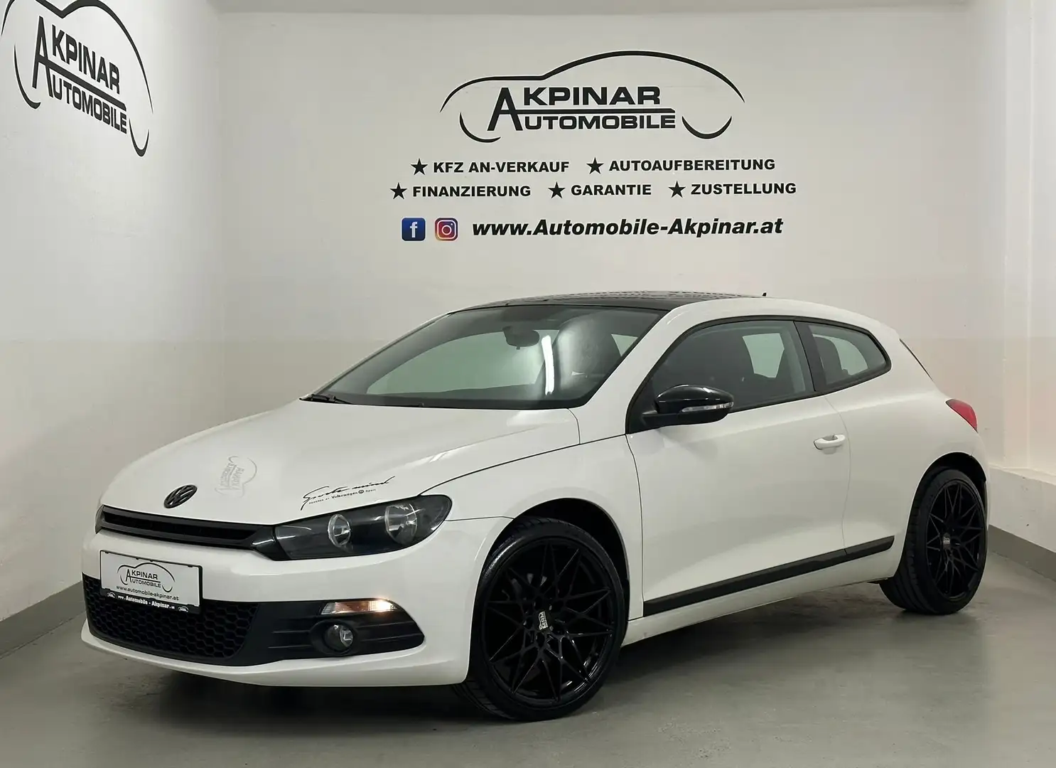 Volkswagen Scirocco 1,4 TSI FSW SPORTABGAS - 19 ZOLL Weiß - 1