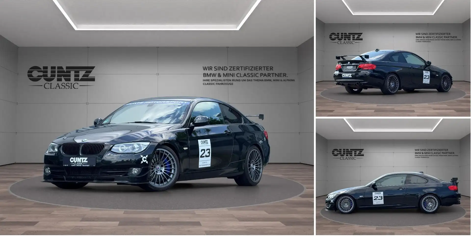 Alpina B3 GT3 Technik Coupe Nr.76/99 1.Hand Negru - 1