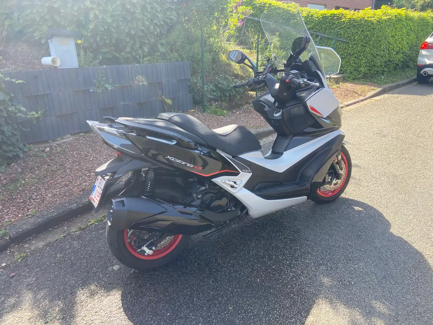 Kymco Xciting S 400i ABS Vs400se. Edition spécial blanc et rouge Piros - 2
