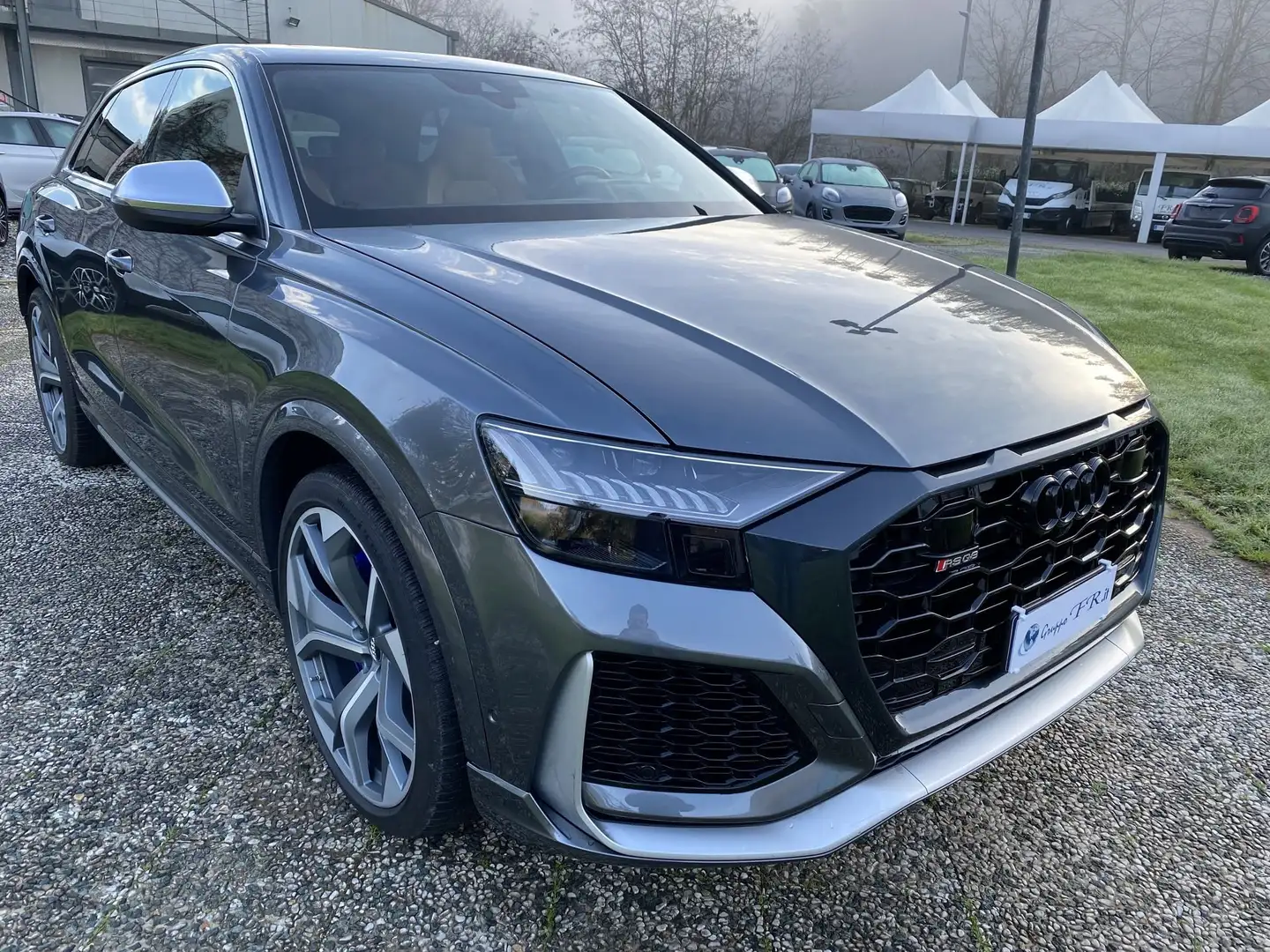 Audi RS Q8 RS 4.0 mhev quattro tiptronic NETTO IVA Grijs - 1