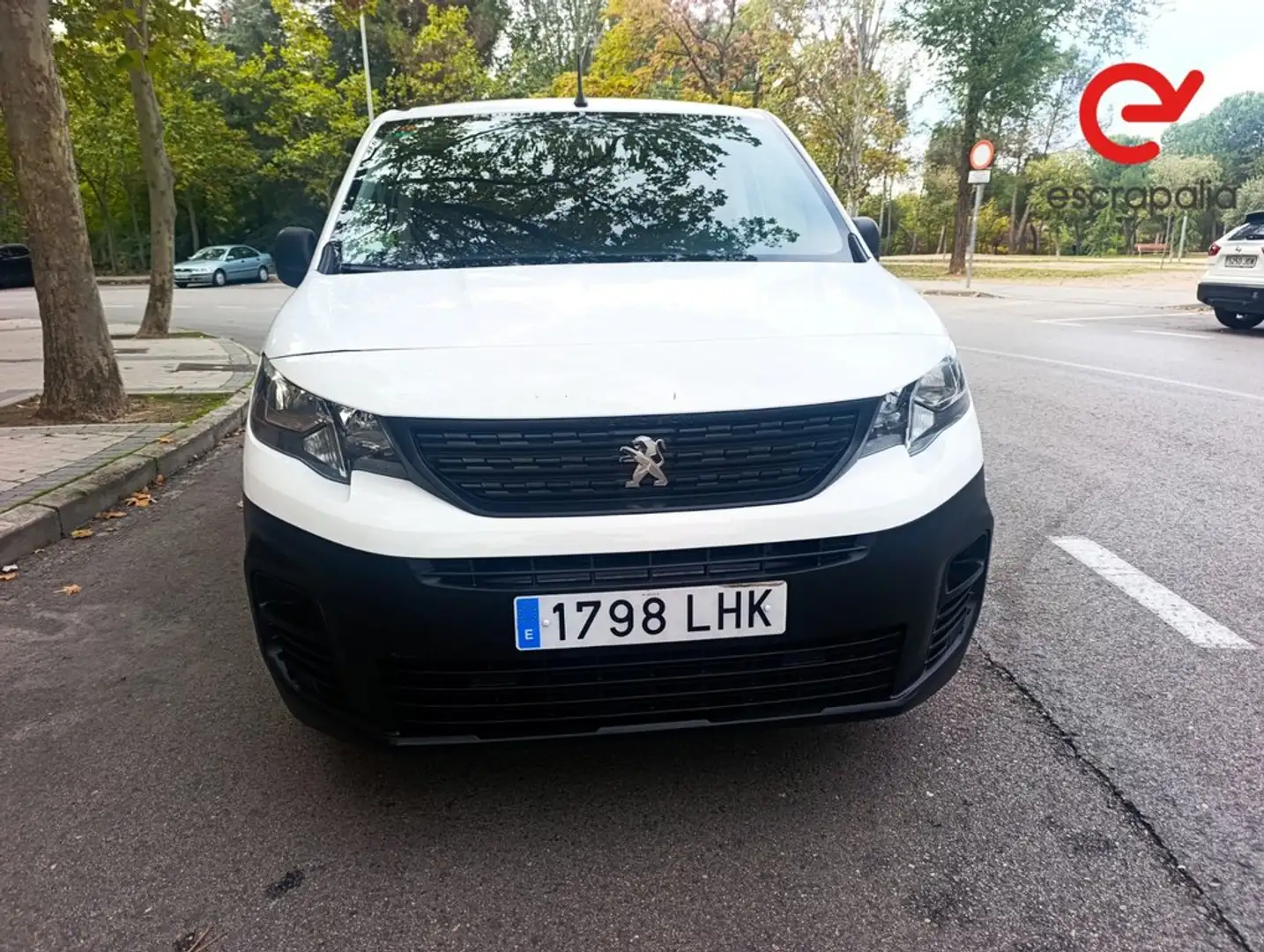 Peugeot Partner Pro Standard 1000kg BlueHDi 73kW Blanc - 2